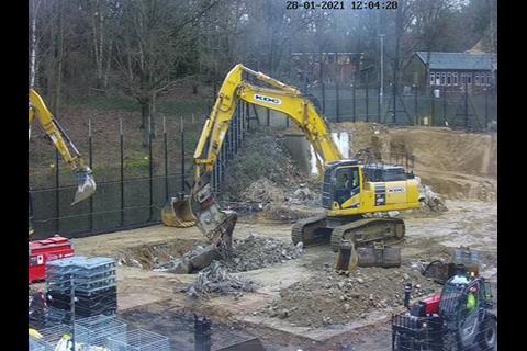 Demolition of site